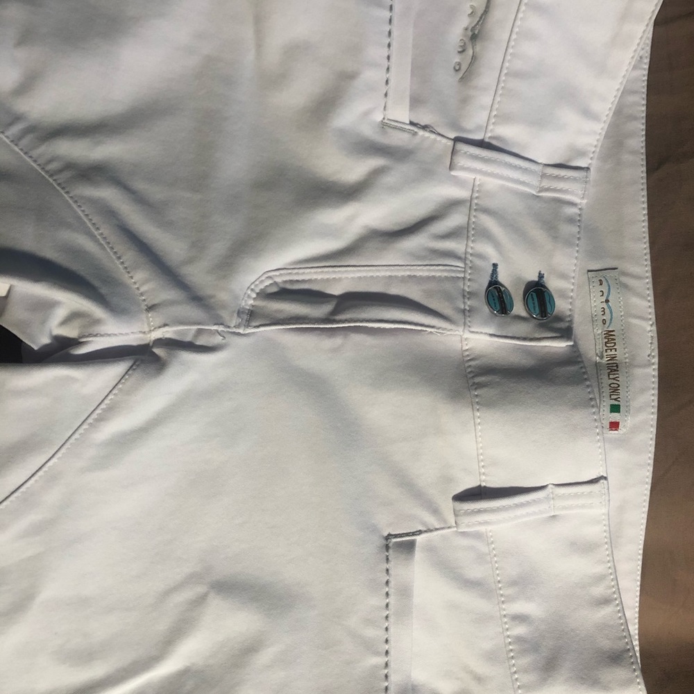 Brand new white Animo breeches. Size 44.